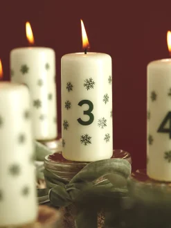 Søstrene Grene Julelys|Lys^Adventslys 10 Cm