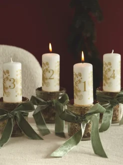 Søstrene Grene Julelys|Lys^Adventslys 10 Cm