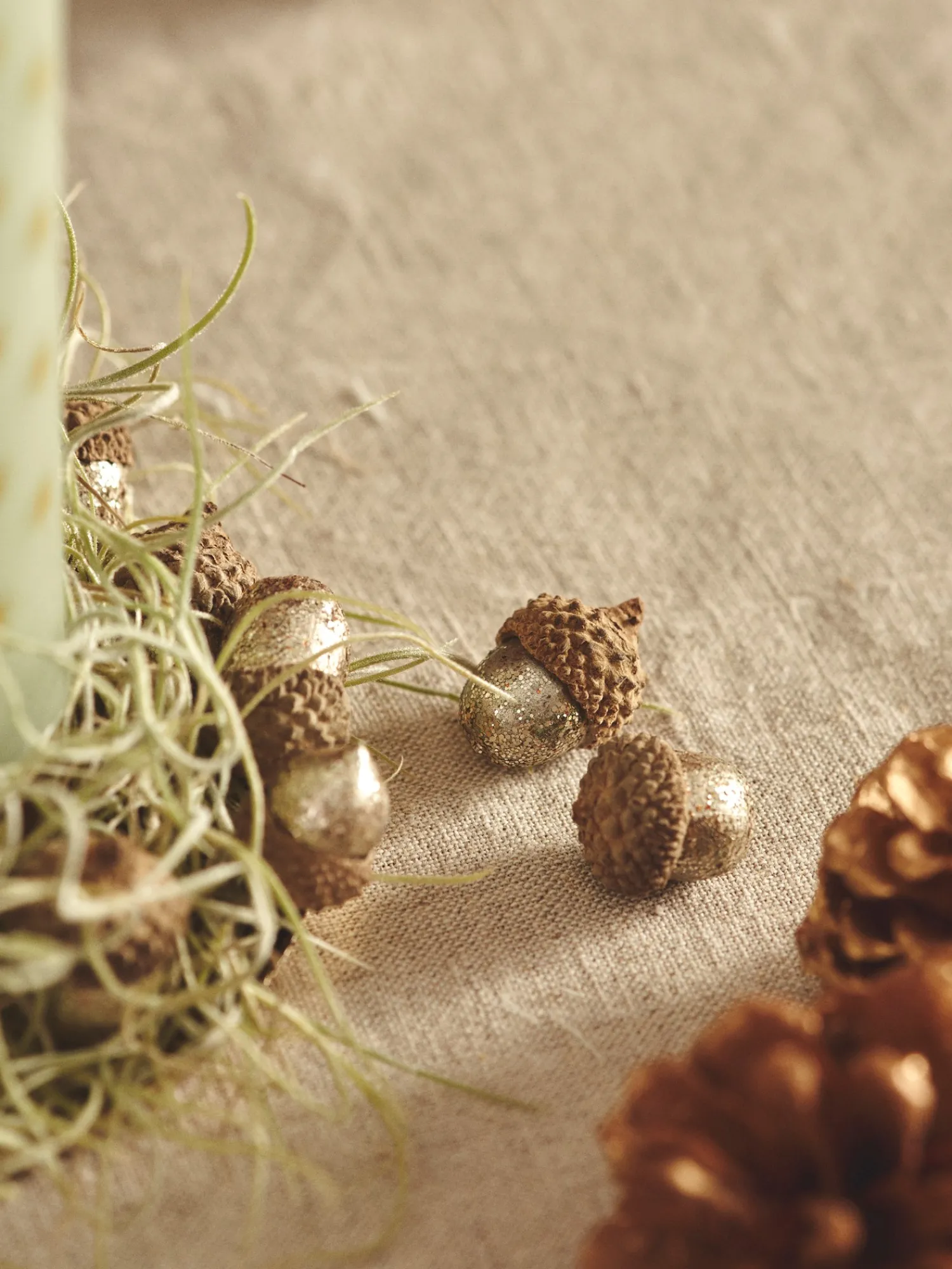 Søstrene Grene Julepynt|Dekoration^Agern Med Glimmer