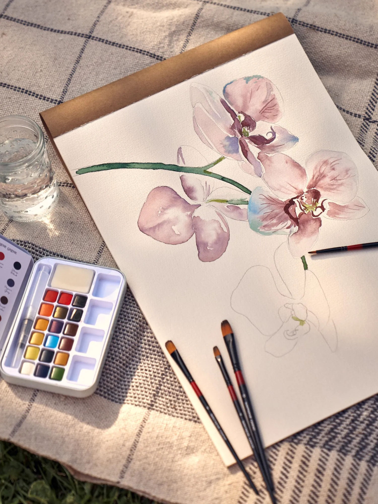 Søstrene Grene Malertilbehør^Akvarelblok