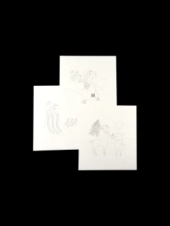 Søstrene Grene Malertilbehør^Akvarellærredsblok 20 X 20