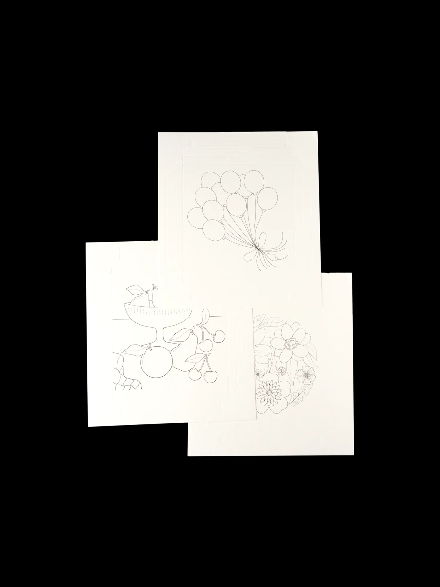 Søstrene Grene Malertilbehør^Akvarellærredsblok 20 X 20