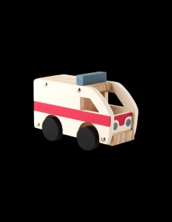 Børn Søstrene Grene Trælegetøj^Ambulance I Træ