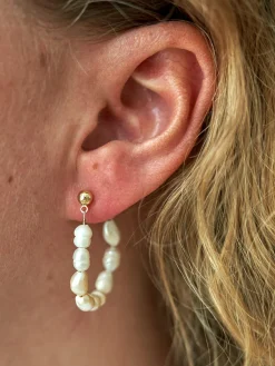 Søstrene Grene Øreringe^Ava Pearl-øreringe