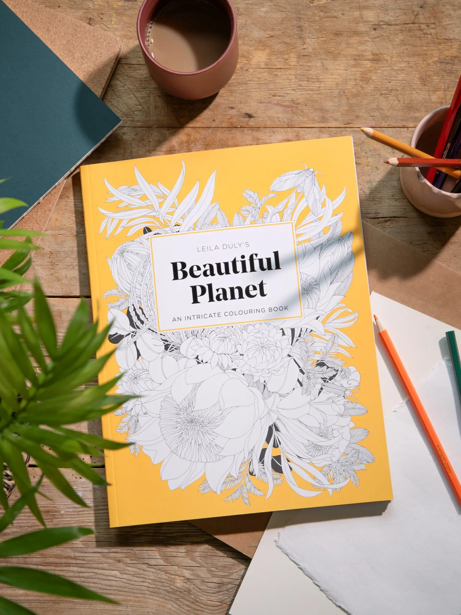 Søstrene Grene Coffee Table Books^Beautiful Planet Colouring Book