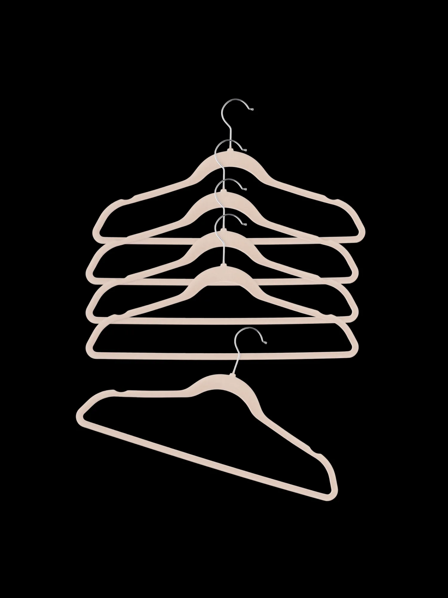 Søstrene Grene Opbevaring^Bøjler I Velour 5 Stk