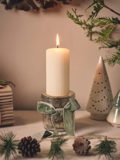 Søstrene Grene Julelys|Lys^Bloklys 11 Cm