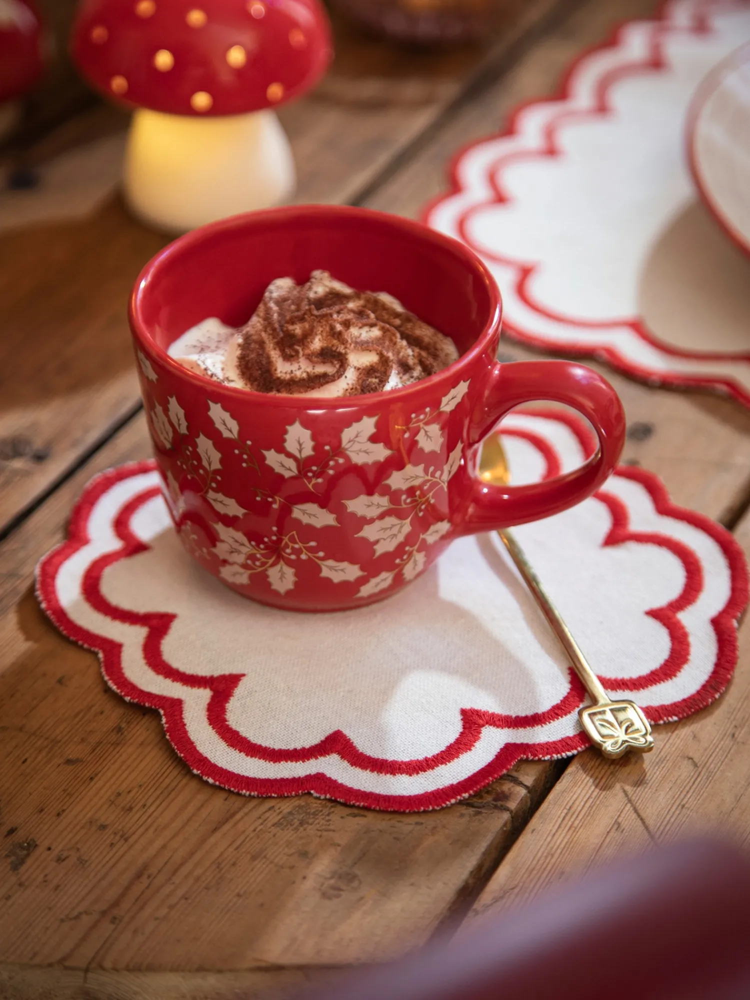 Søstrene Grene Service|BordDækning^Bordskåner Af Stof