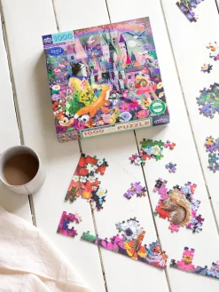 Søstrene Grene Puslespil Og Spil^Cat And The Castle Puslespil 1000 Brikker