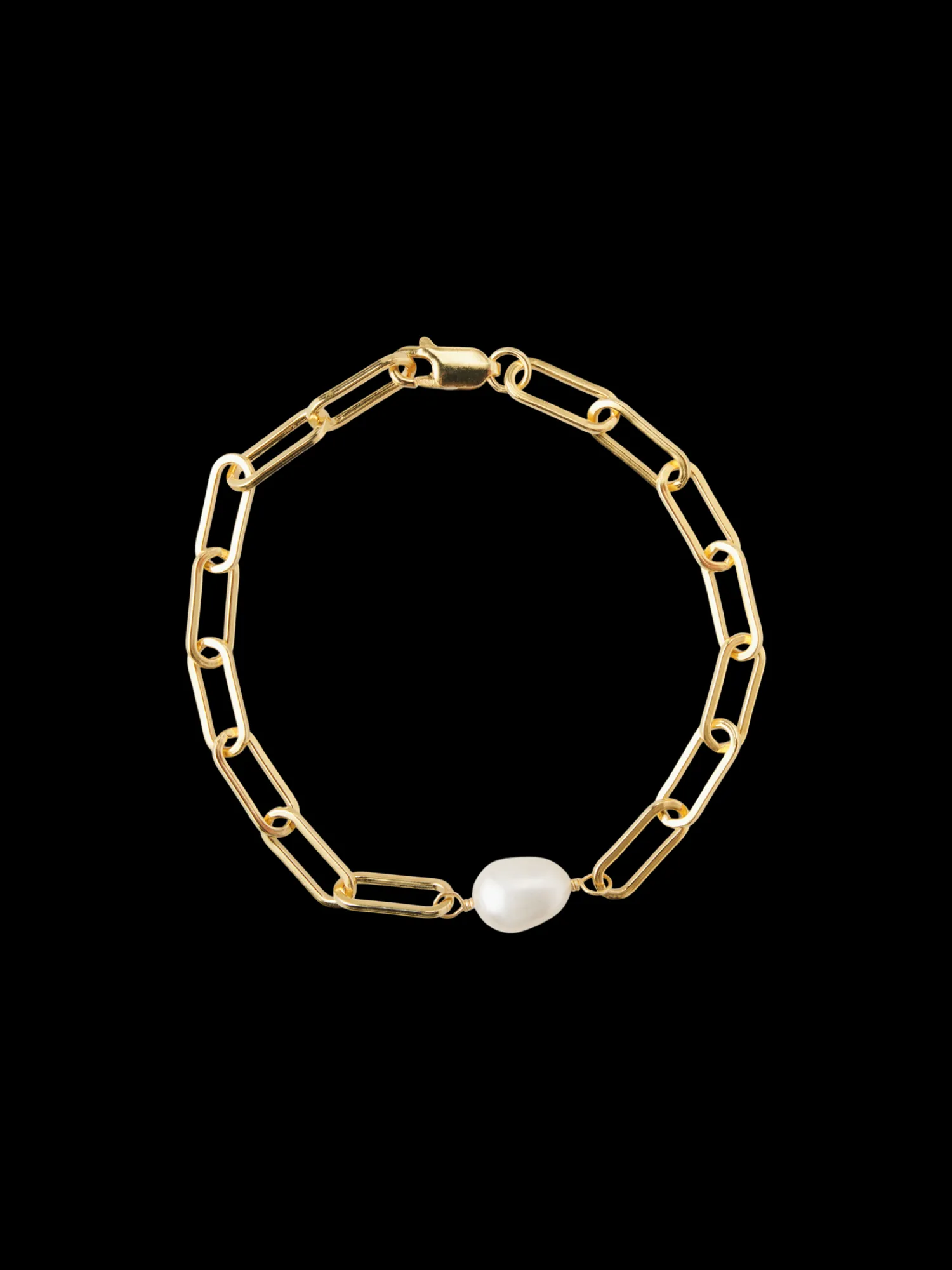 Søstrene Grene Armbånd^Chunky Pearl Chain-armbånd