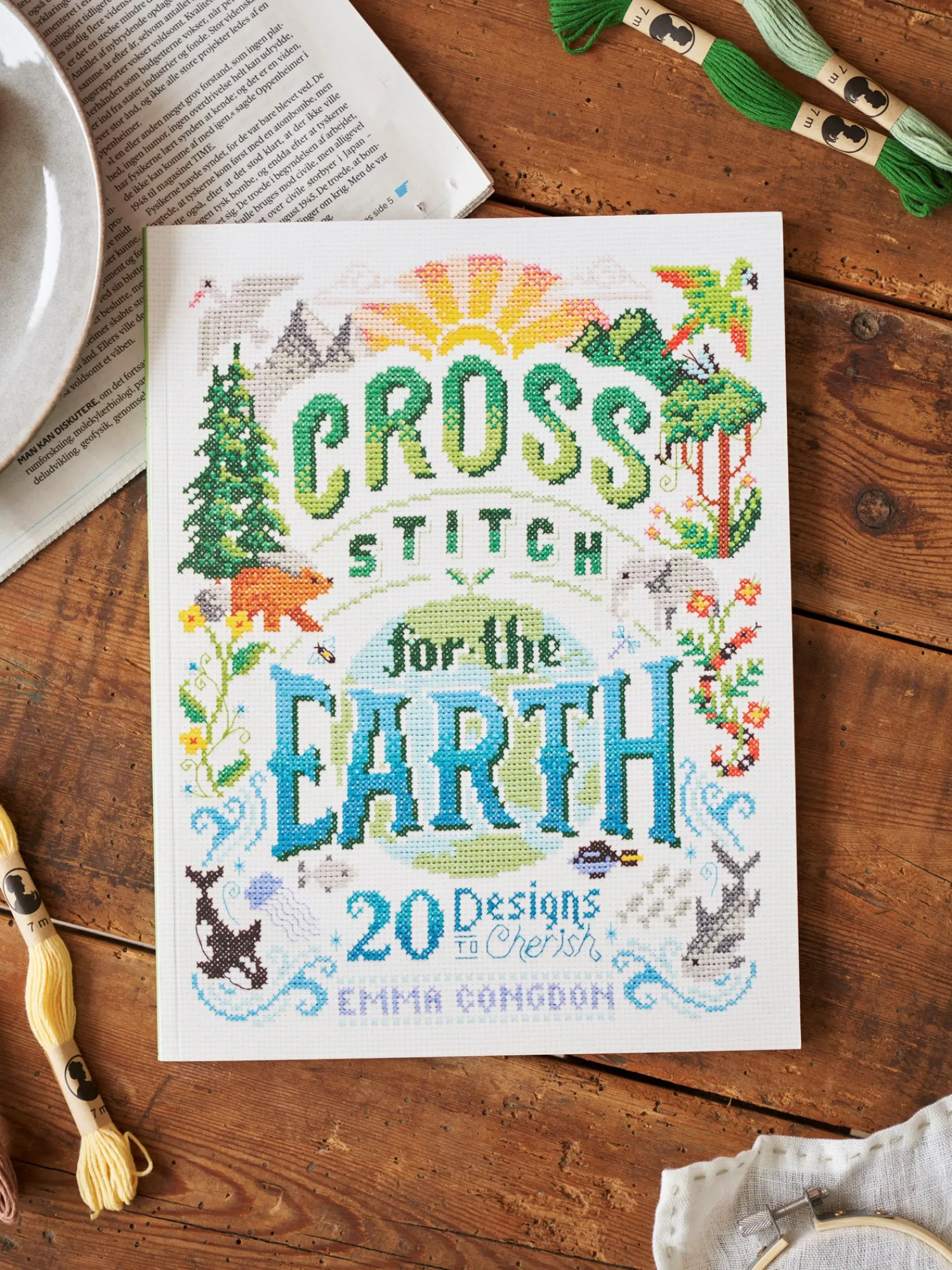 Søstrene Grene Coffee Table Books^Cross Stitch For The Earth