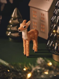 Søstrene Grene Julepynt|Dekoration^Dekorativ Hjort Med Pels