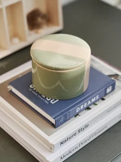 Søstrene Grene Dekoration^Dekorativ Krukke Med Låg