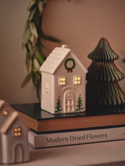 Søstrene Grene Julepynt|Dekoration^Dekorativt Hus Med LED