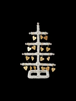 Søstrene Grene Julepynt|Dekoration^Dekorativt Træ Med Hjerter