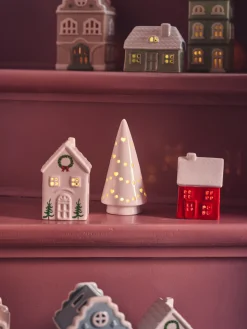 Søstrene Grene Julepynt|Dekoration^Dekorativt Træ Med LED-lys