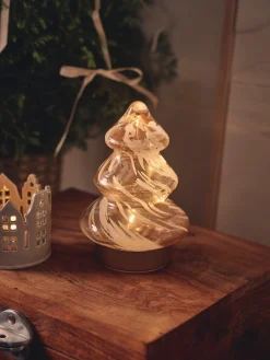 Søstrene Grene Julepynt|Dekoration^Dekorativt Træ Med LED-lys