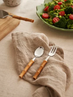 Søstrene Grene Service^Dessertgaffel Bamboo