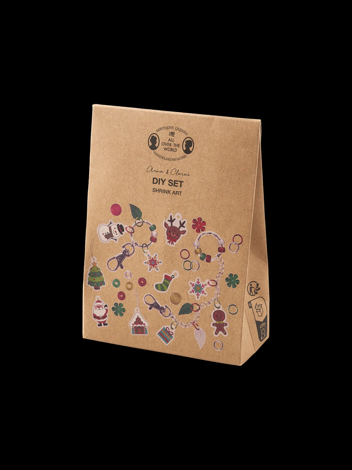 Søstrene Grene Diy-Kit^DIY Krympeplast Med Juletema