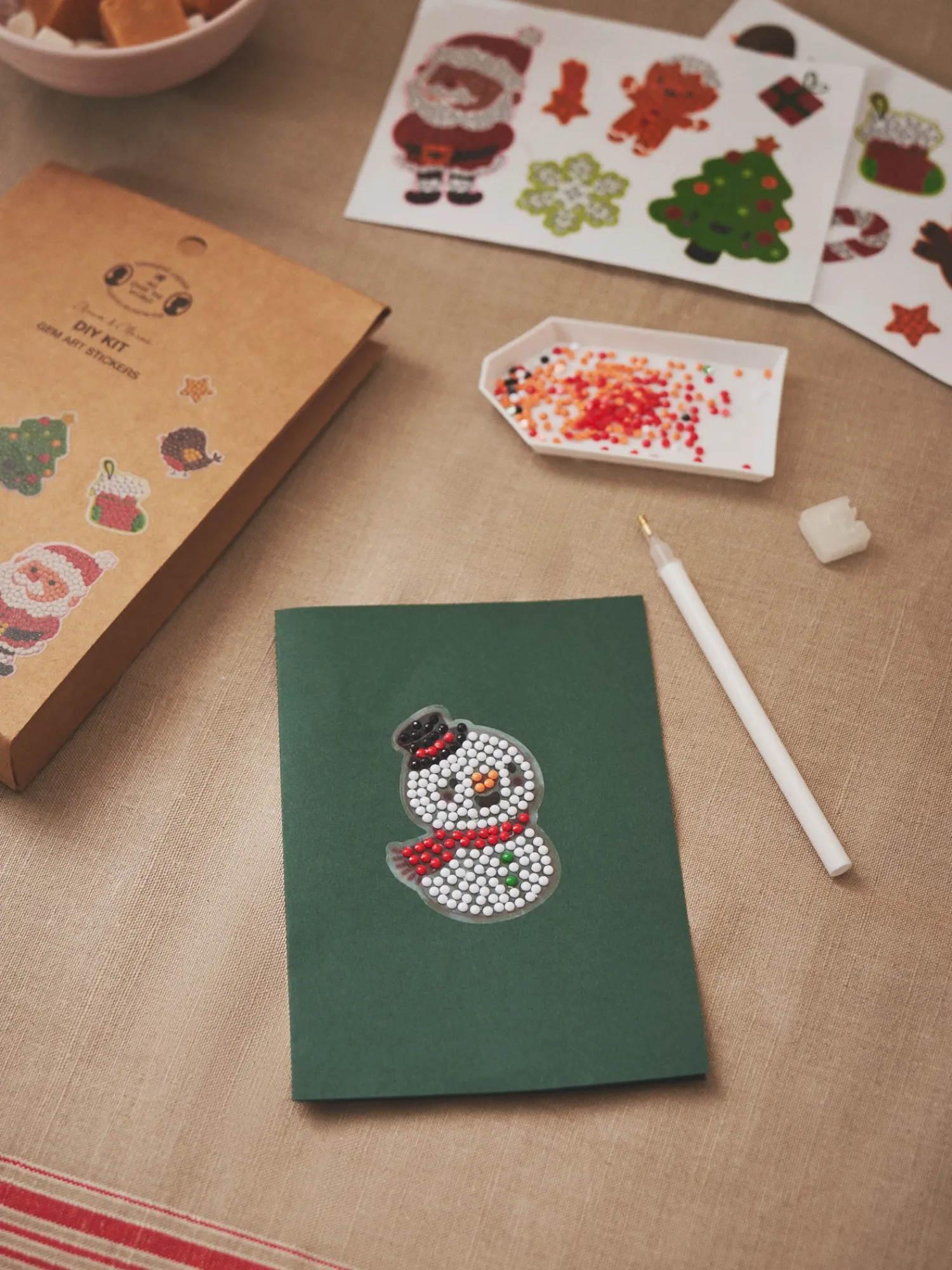 Søstrene Grene Julepynt|Diy-Kit^DIY-juleklistermærker