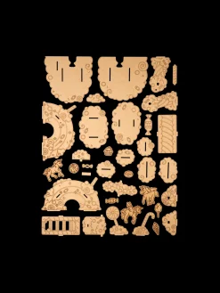 Børn Søstrene Grene Trælegetøj^DIY-kit Candy Land