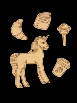 Børn Søstrene Grene Trælegetøj^DIY-kit Rosemary