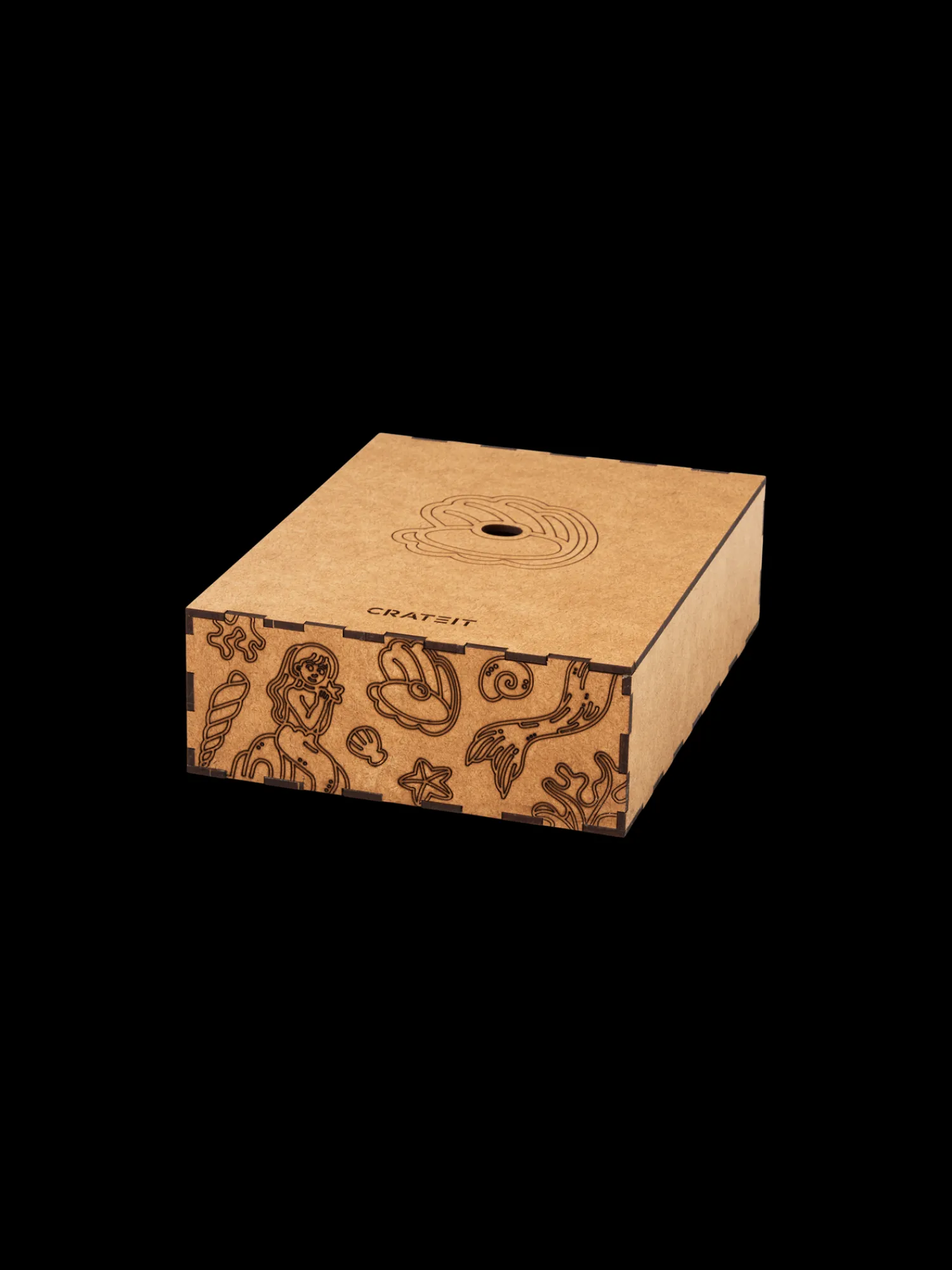 Børn Søstrene Grene Trælegetøj^DIY-kit Seashell Shore