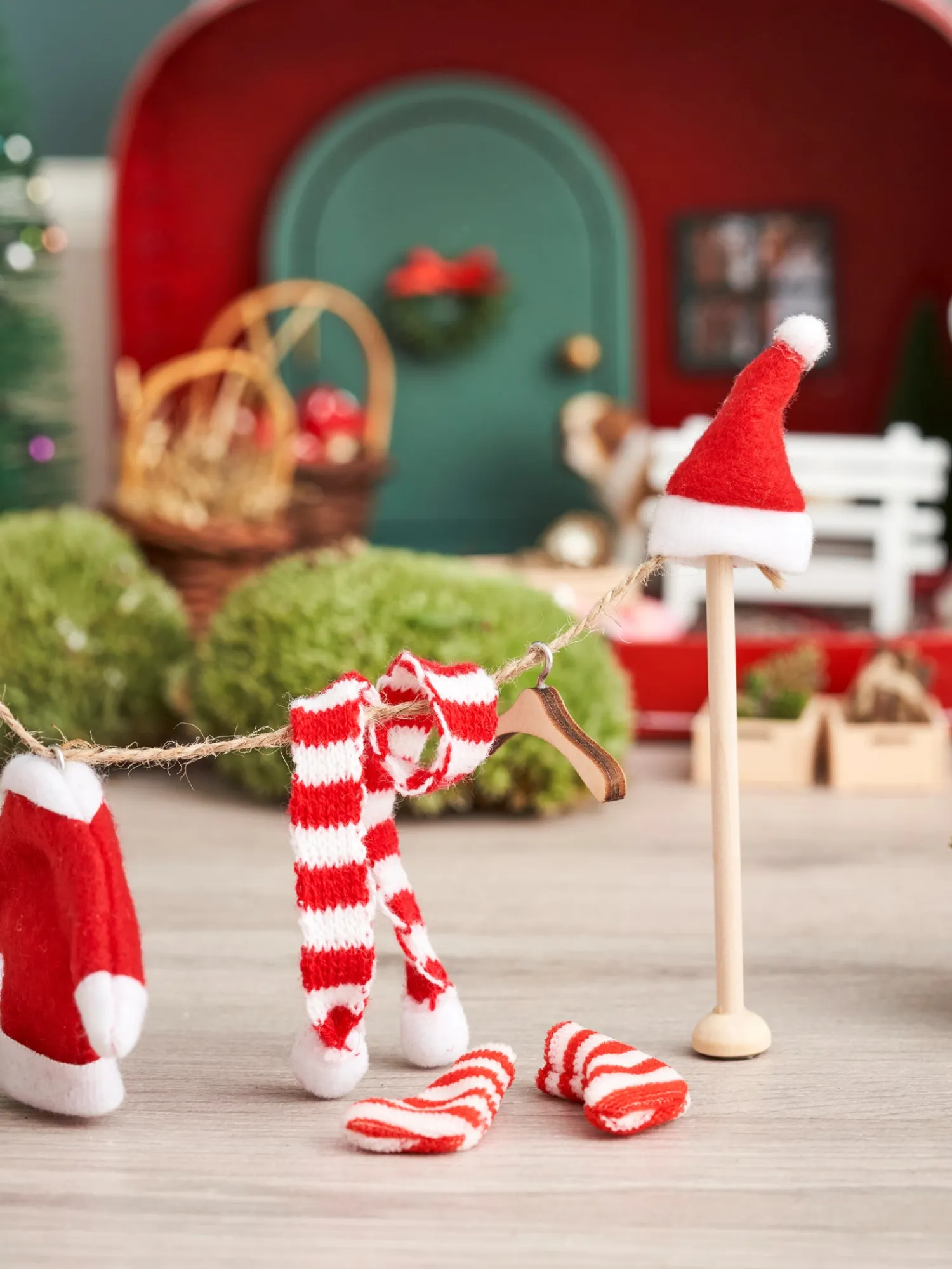 Søstrene Grene Julepynt|Nissedør Og Tilbehør^DIY-kit Til Minitøj