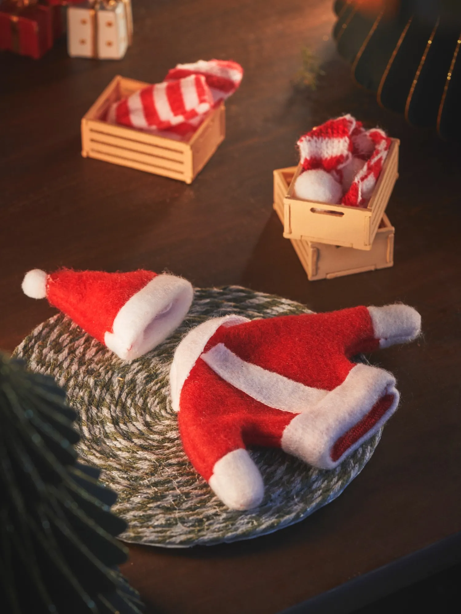 Søstrene Grene Julepynt|Nissedør Og Tilbehør^DIY-kit Til Minitøj