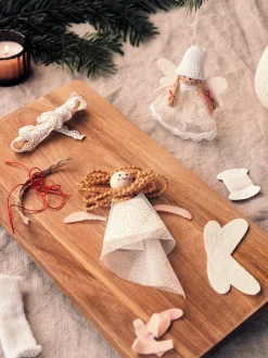 Søstrene Grene Julepynt|Diy-Kit^DIY-sæt Med Engle