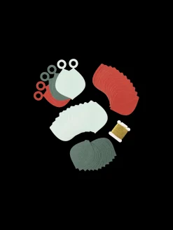 Søstrene Grene Juletræs­Pynt|Dekoration^DIY-sæt Papirpynt