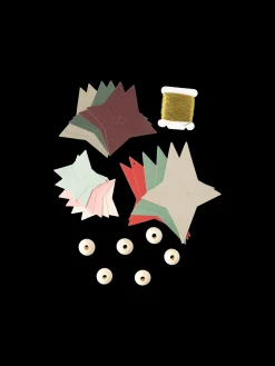Søstrene Grene Juletræs­Pynt|Dekoration^DIY-sæt Papirstjerner