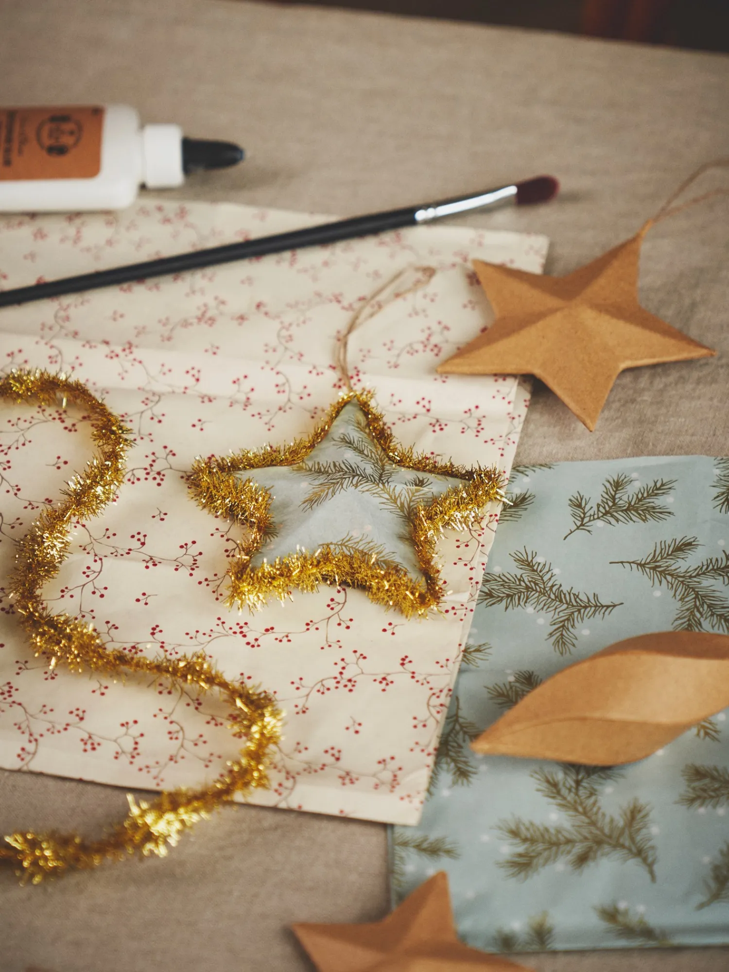 Søstrene Grene JuletræsPynt|Dekoration^DIY-stjernedekoration