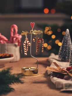 Søstrene Grene Julepynt|Lysestager^Englespil Med Slikstokke