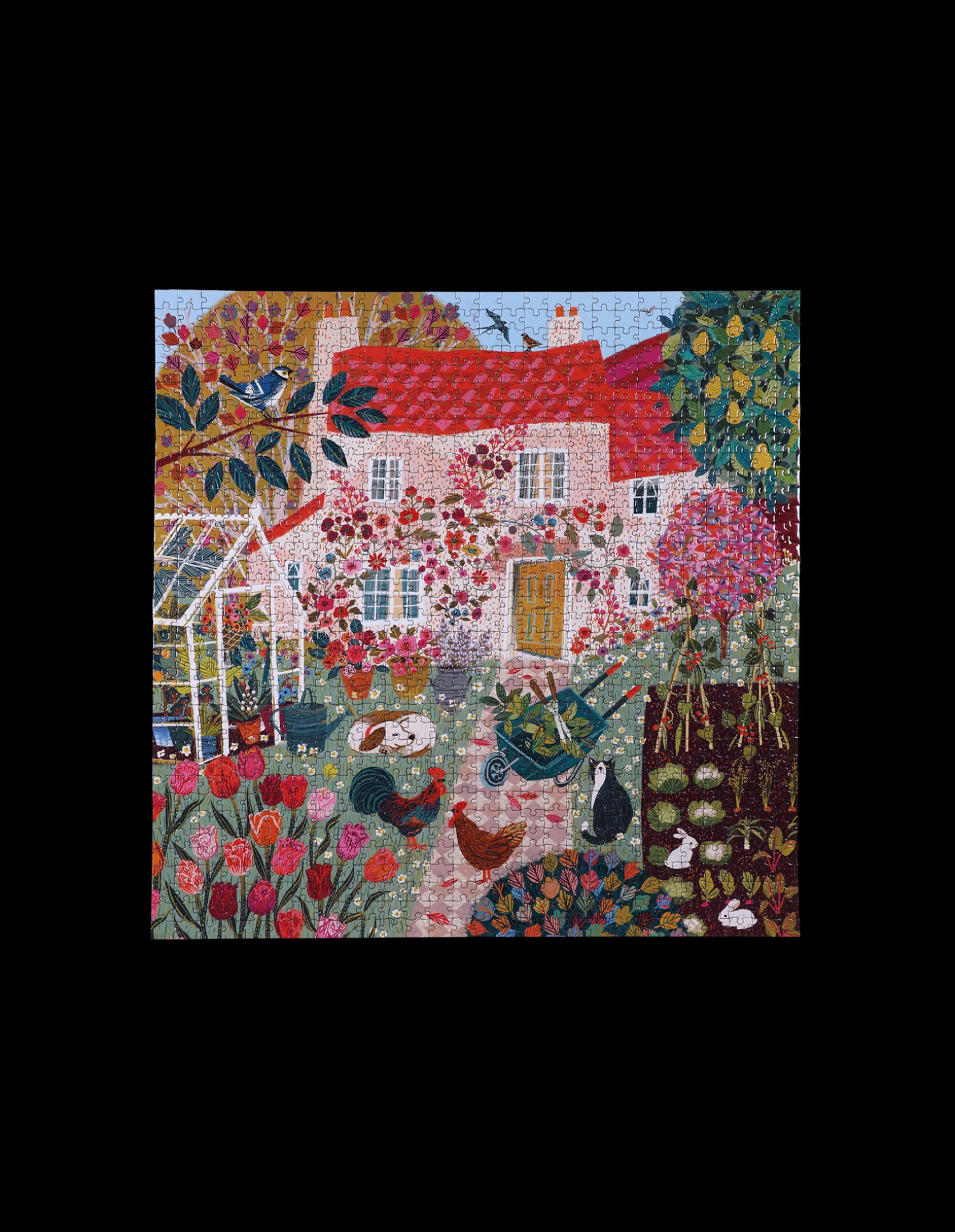 Søstrene Grene Puslespil Og Spil^English Cottage-puslespil 1000 Brikker