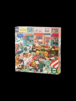 Søstrene Grene Puslespil Og Spil^English Green Market-puslespil 1000 Brikker