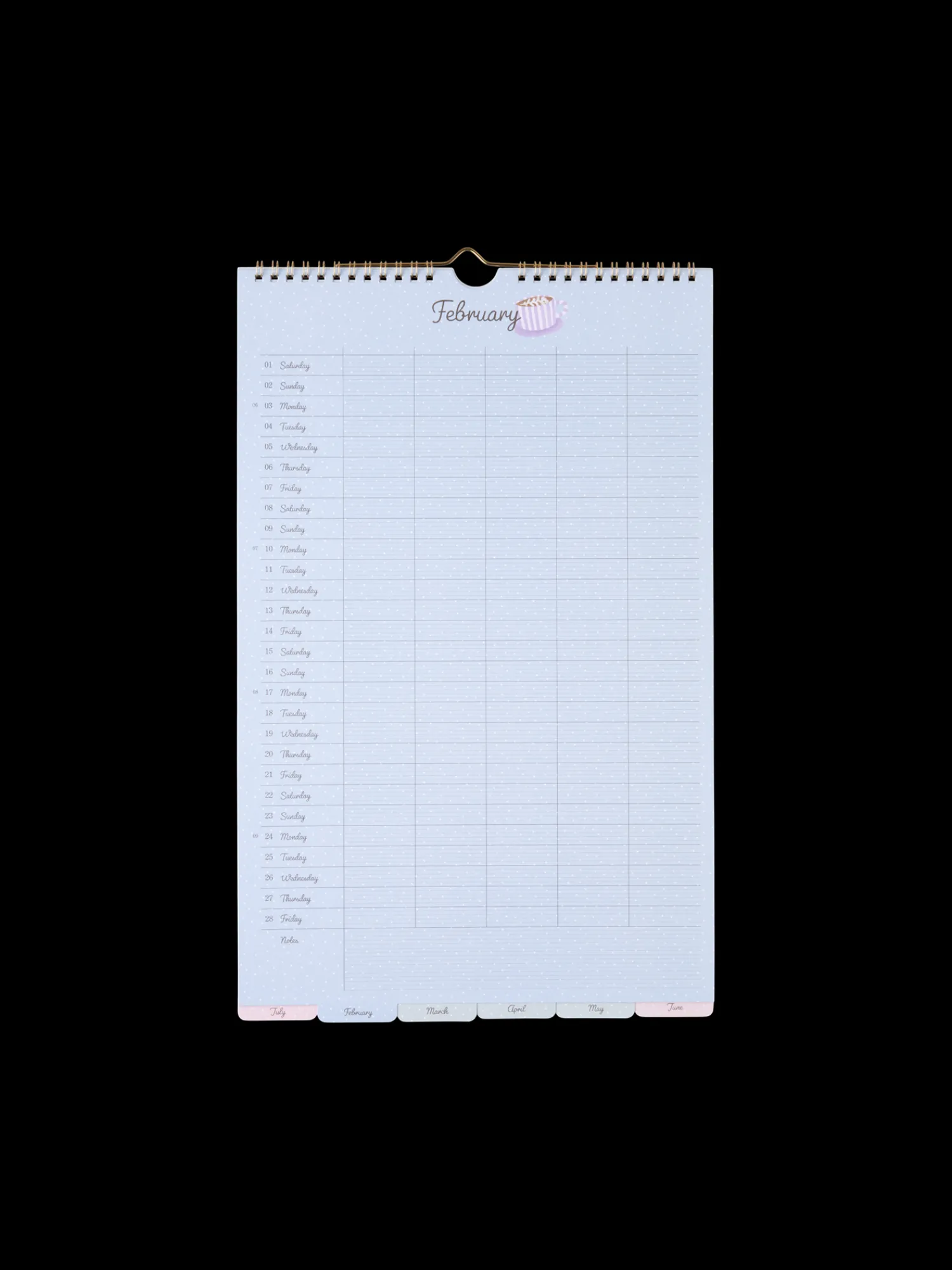 Søstrene Grene Papirvarer^Familiekalender 2025