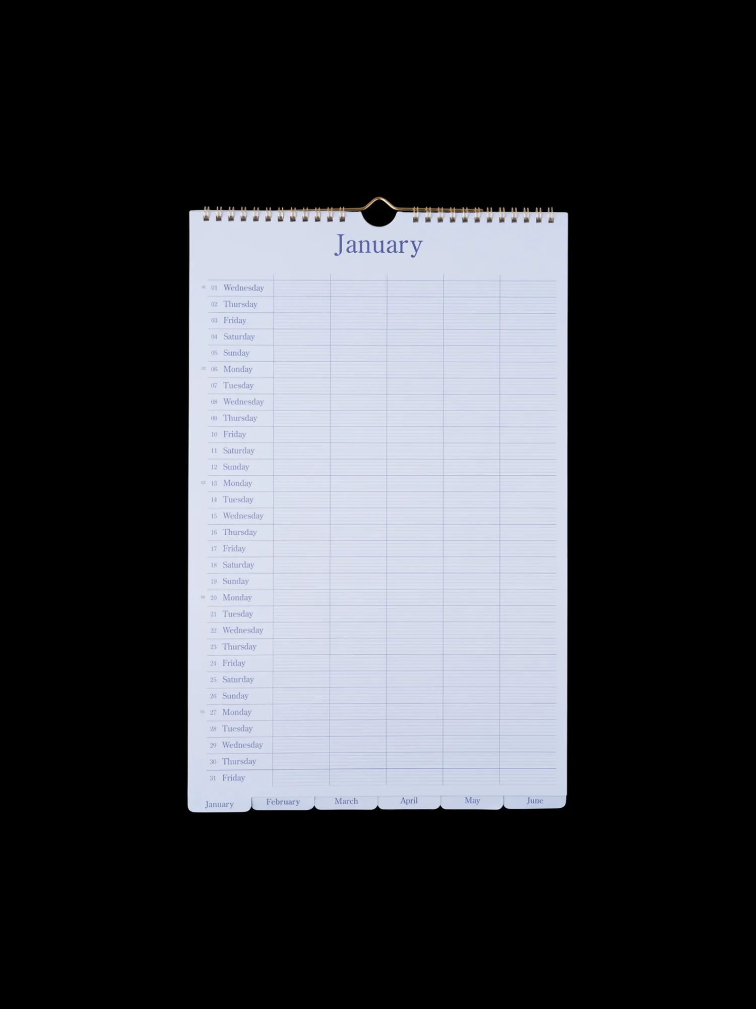 Søstrene Grene Papirvarer^Familiekalender 2025