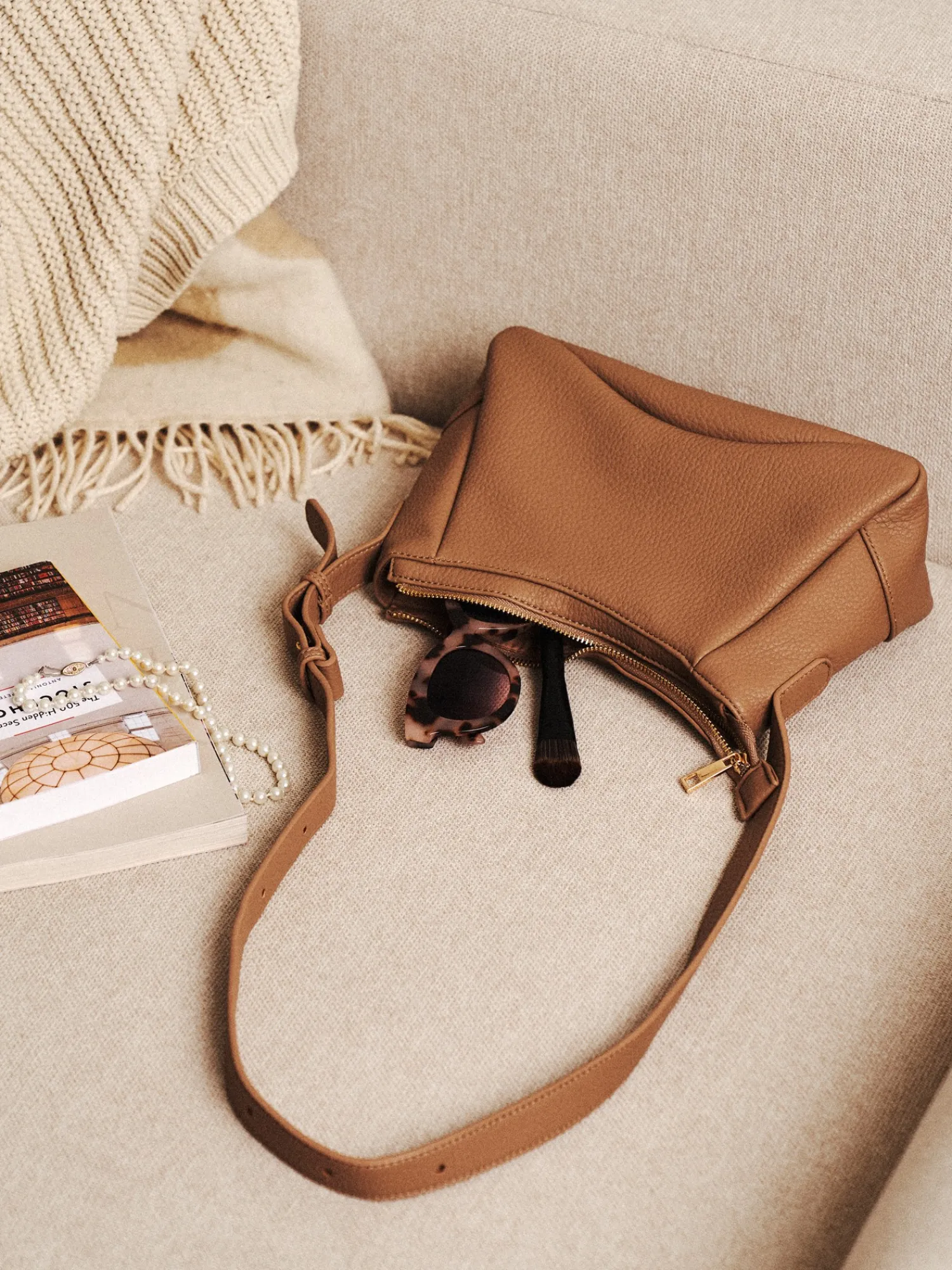 Søstrene Grene Tasker^Fjera-håndtaske