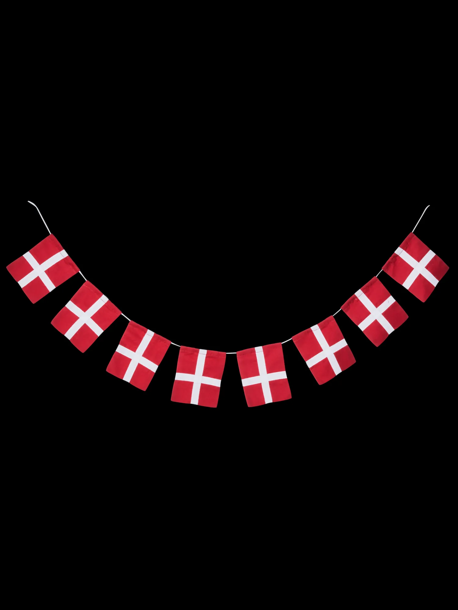 Søstrene Grene Festpynt^Flagranke Med Dannebrogsflag