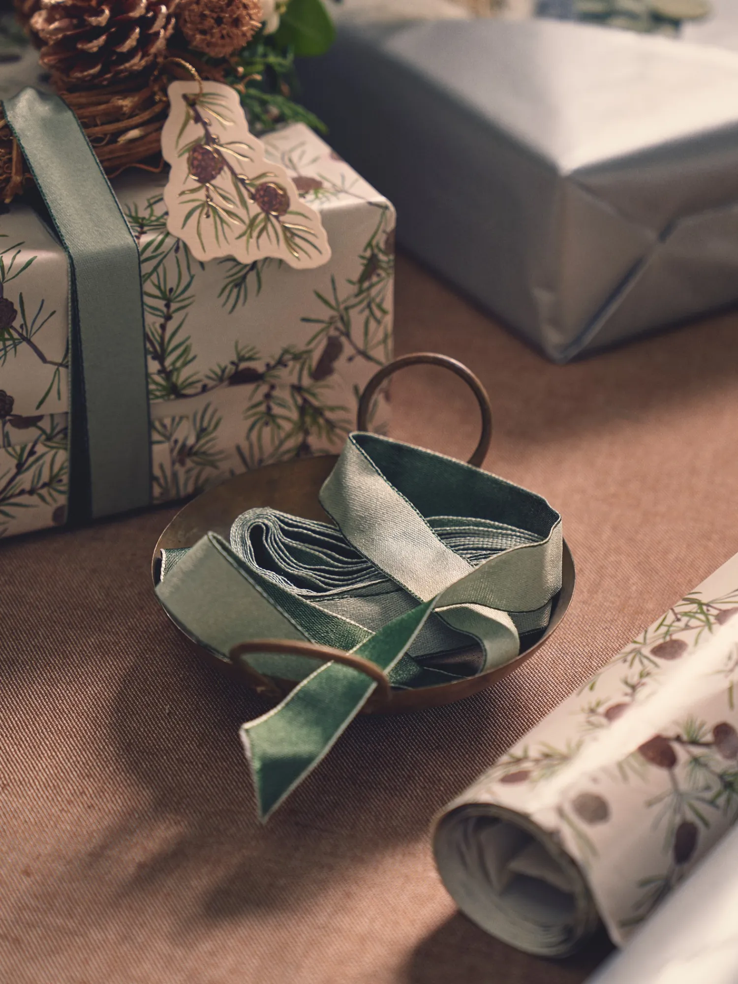 Søstrene Grene JuleIndpakning|Gavebånd^Fløjlsbånd