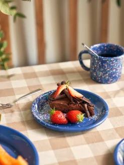 Søstrene Grene Service^Flow Fest Tallerken Ø17,5 - Blå