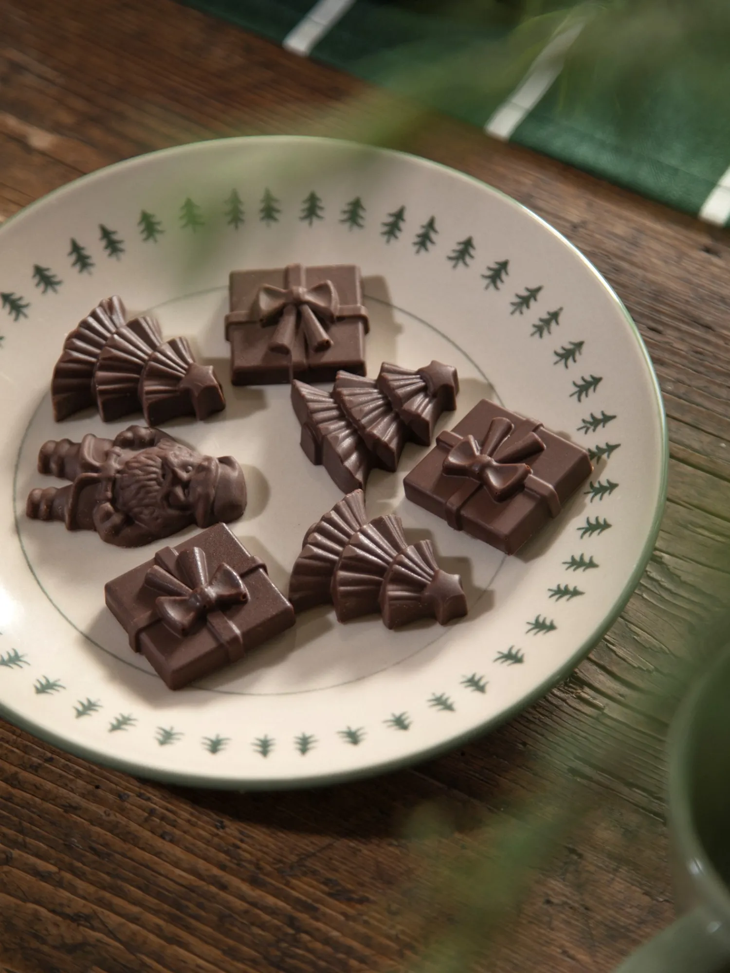 Søstrene Grene Service^Frokosttallerken Med Julemotiv