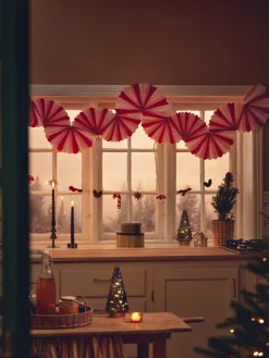 Søstrene Grene Julepynt|Festpynt^Guirlande Med Vifter