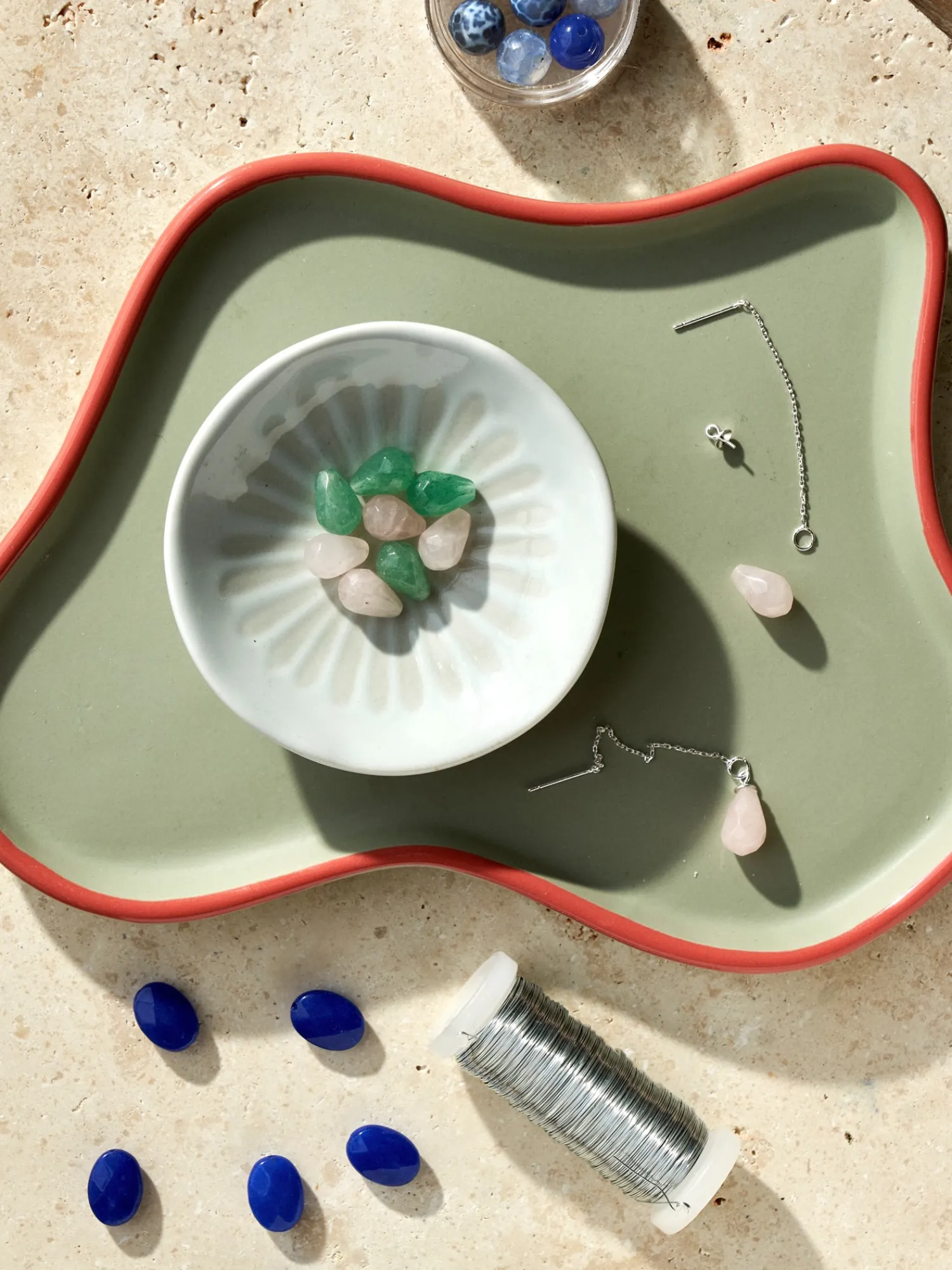 Søstrene Grene Smykker Og Perler^Halvborede Perler