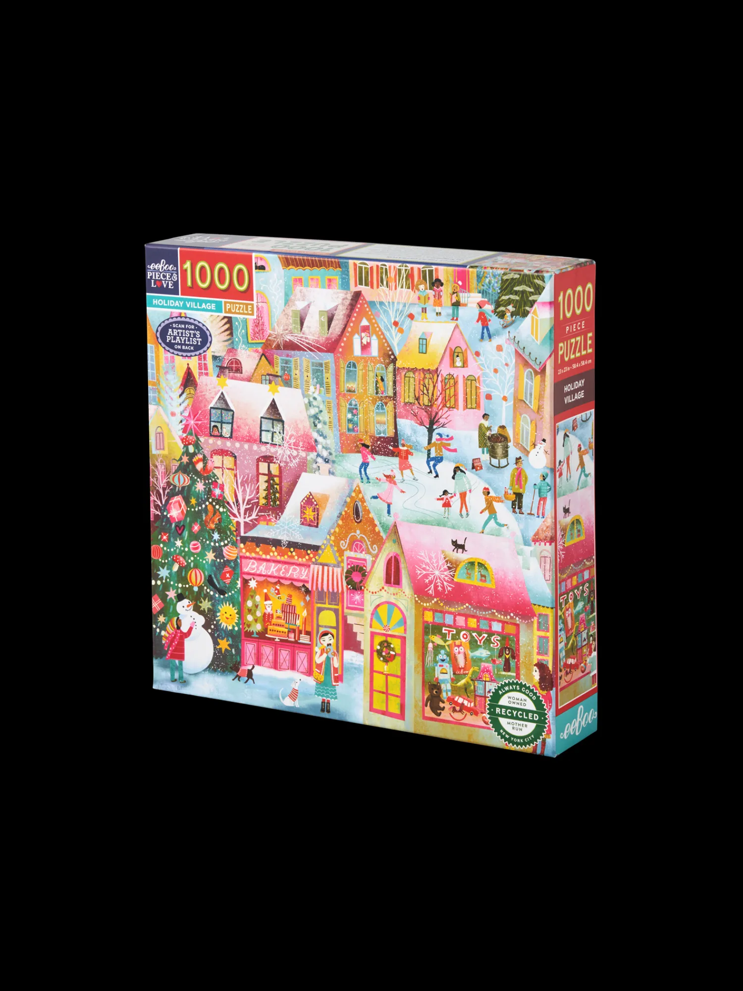 Søstrene Grene Julepynt|Puslespil Og Spil^Holiday VIllage-puslespil 1000 Brikker