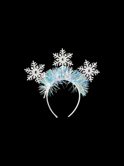 Søstrene Grene Festpynt^Julehårbånd Med Snefnug