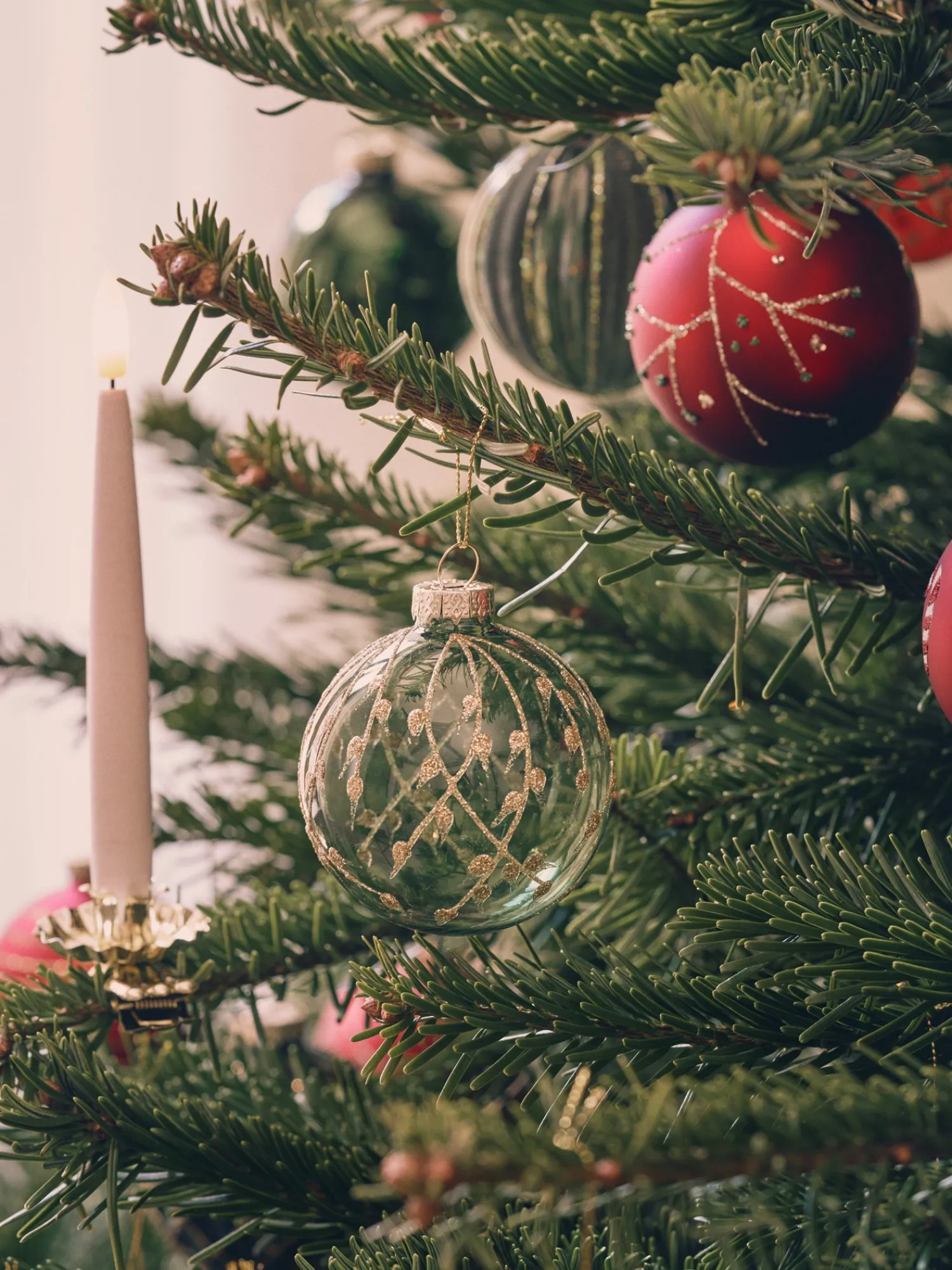 Søstrene Grene Julekugler|JuletræsPynt^Julekugle Ø7