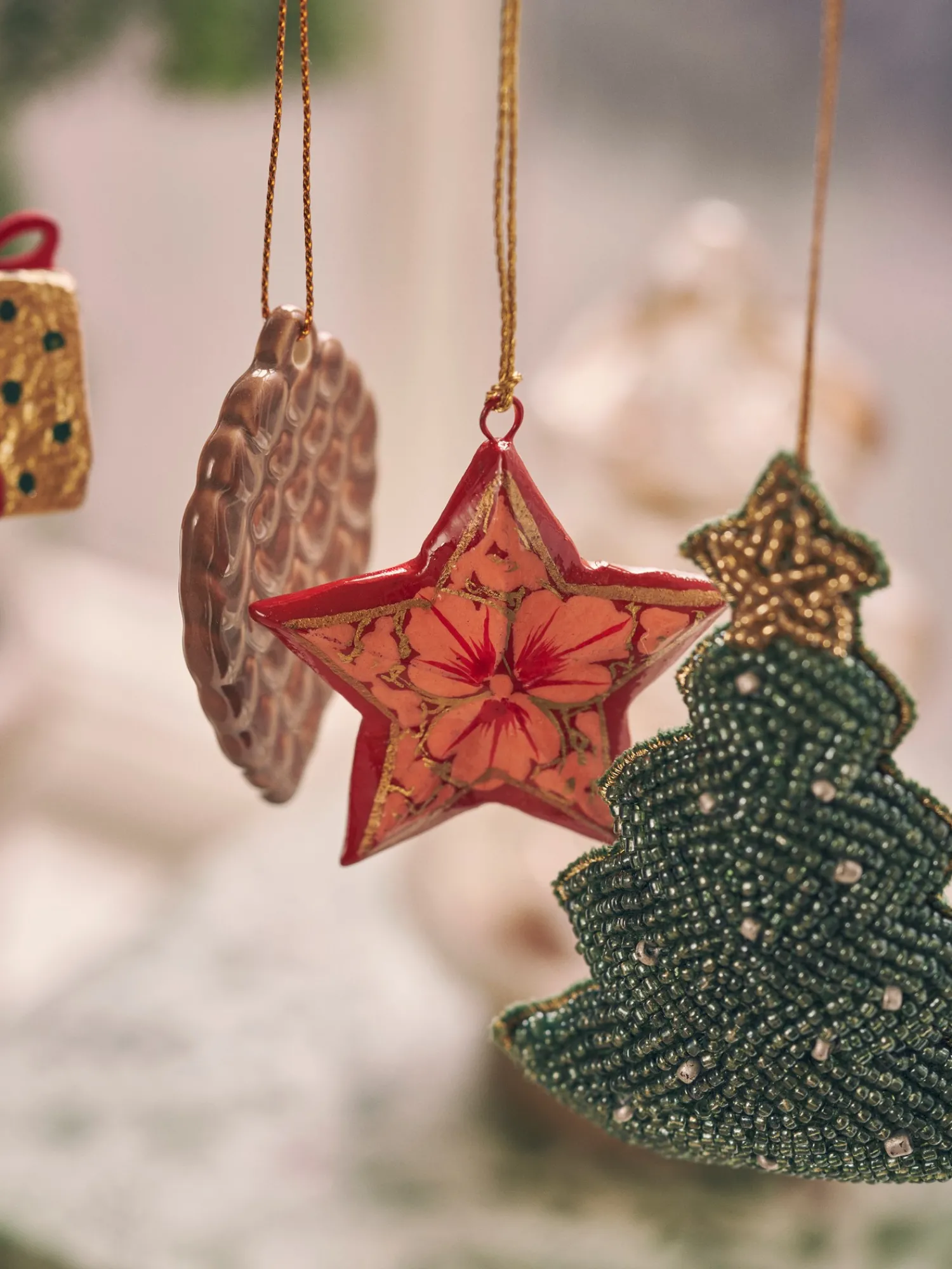 Søstrene Grene JuletræsPynt|Dekoration^Juleophæng Med Fyrrekogle