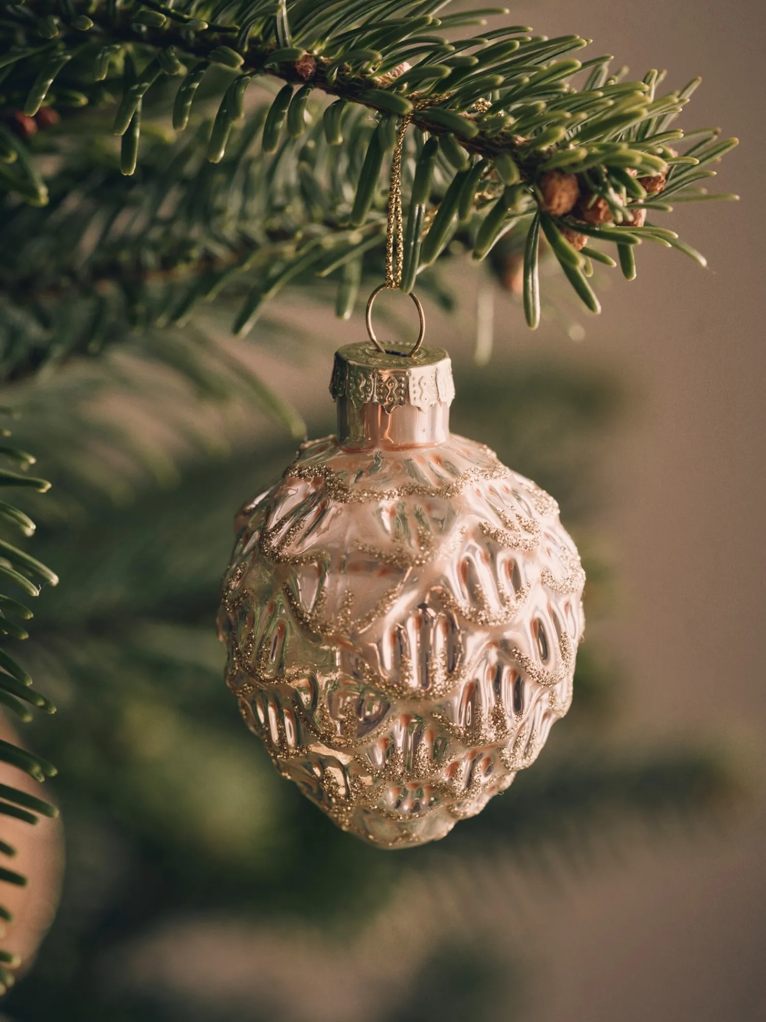 Søstrene Grene JuletræsPynt|Dekoration^Juleophæng Med Fyrrekogle